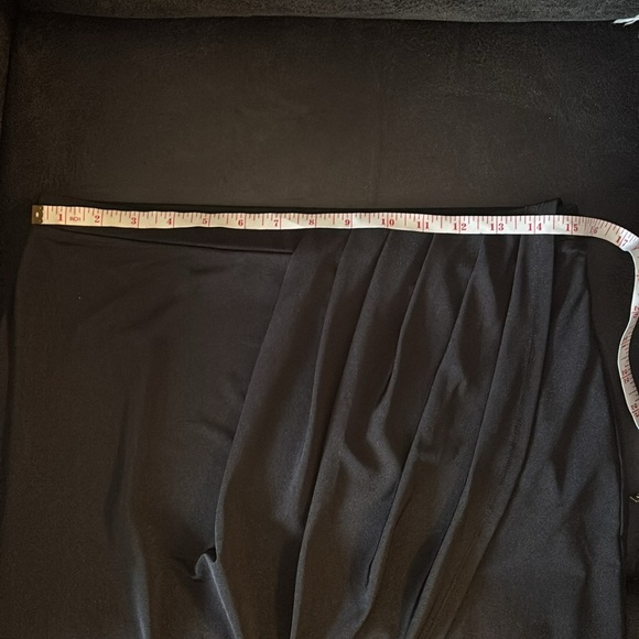 Express Black Ruched Pencil Skirt Mini - Picture 6 of 9